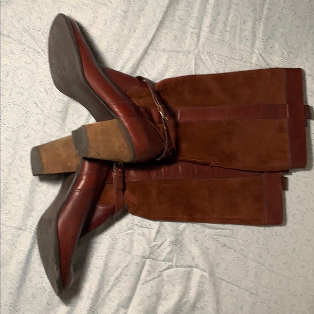 Vintage worn boots